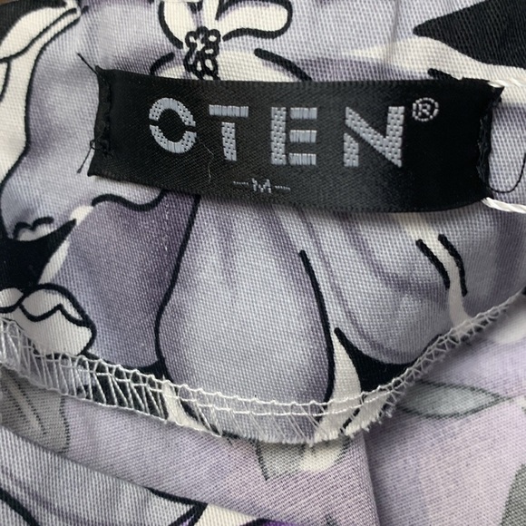 Oten Fit snd Flare Dress, Gorgeous Colours,Back Zipper, Stretch - Picture 8 of 9